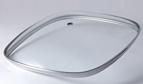 T-Type square glass lid