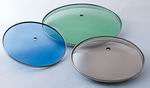 Color glass lid