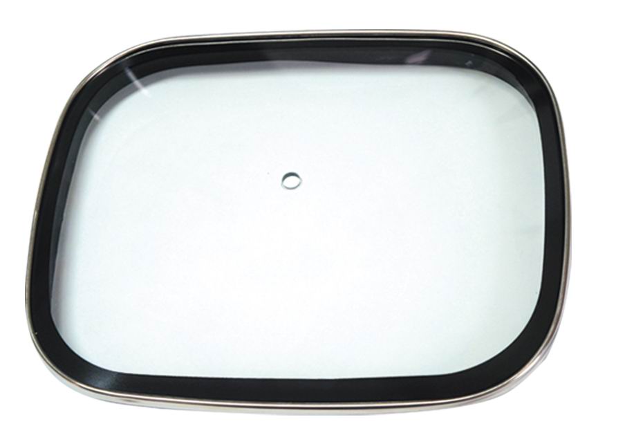 GLASS LID WITH SILICONE RING
